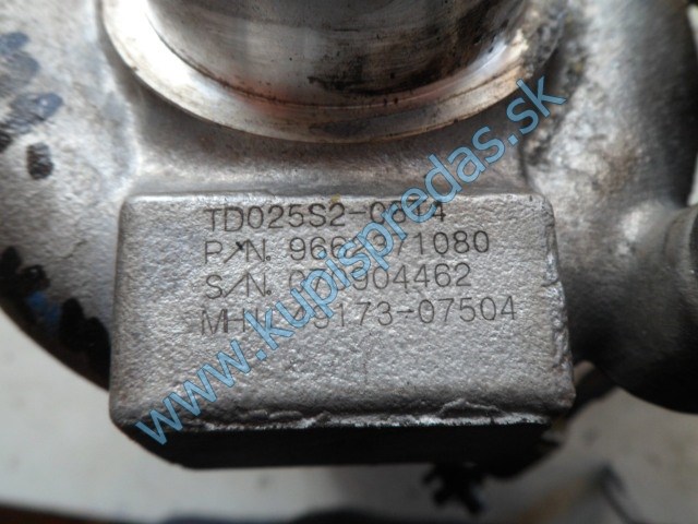 turbo na peugeot 307 1,6hdi, 9662371080